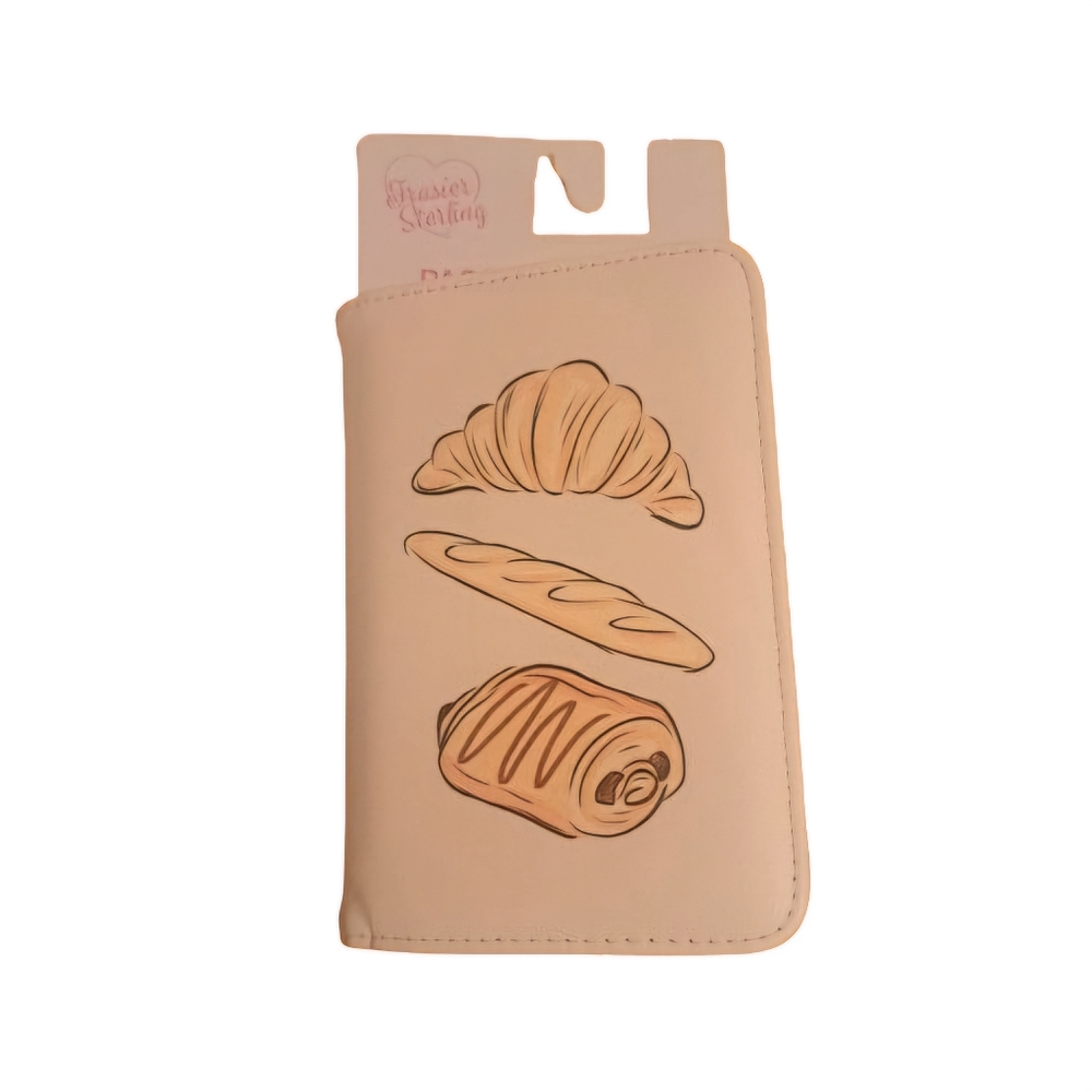 Frasier Sterling Croissant Passport Case